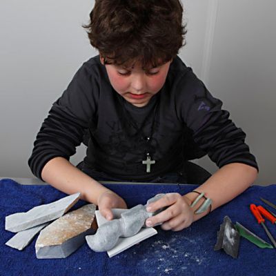 Figurine en st&eacute;atite