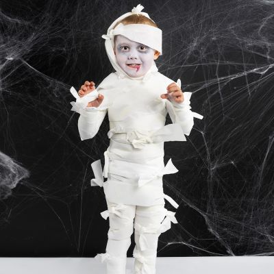 Un costume de momie pour Halloween