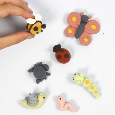 Confectionnez de petits insectes en p&acirc;te Silk Clay