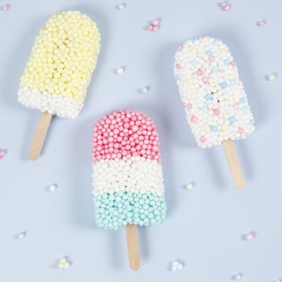 Glaces à l’eau modelées en Foam Clay XL