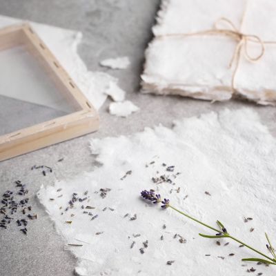 Comment fabriquer du papier fait main avec des effets