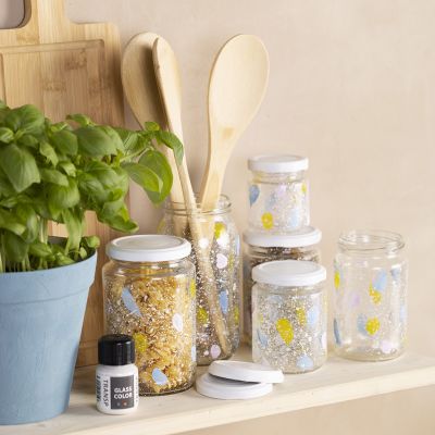 Recyclez et r&eacute;utilisez un pot &agrave; confiture