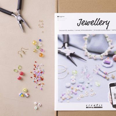 Kit de loisirs cr&eacute;atifs pour d&eacute;butant&nbsp;: D&eacute;couvrez comment cr&eacute;er des bracelets et des boucles d&rsquo;oreilles avec des &eacute;lastiques