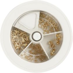 Kit de D&eacute;marrage pour la fabrication de bijoux, dor&eacute;, 1 set