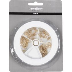 Kit de D&eacute;marrage pour la fabrication de bijoux, dor&eacute;, 1 set