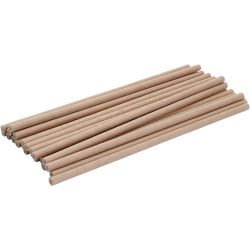 Paille de papier kraft non blanchi
