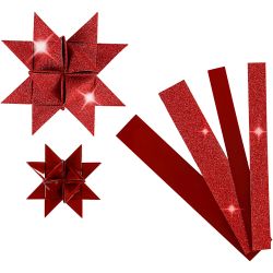 Bandes de papier étoiles