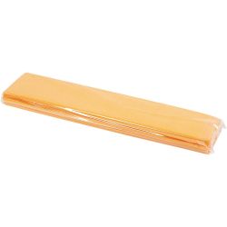 Papier Cr&eacute;pon, feuille 50x250 cm, 22 gr, sun yellow, 10 pli/ 1 Pq.