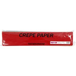 Papier Cr&eacute;pon, L : 2,5 m, L : 50 cm, 22 gr, ass. de couleurs, 15 pli/ 1 Pq.