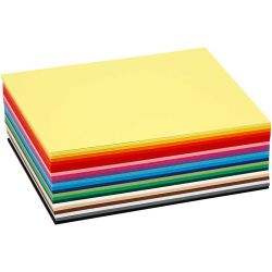 Papier cartonné de couleur