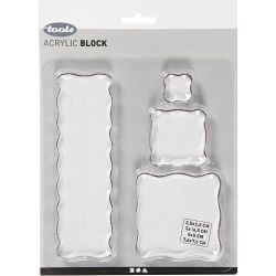 Bloc acrylique