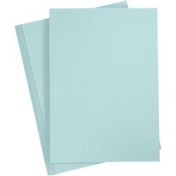 Papier, A4, feuille 210x297 mm, 80 gr, bleu clair, 20 pi&egrave;ces/ 1 Pq.