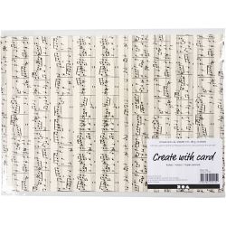 Papier cartonné à motifs