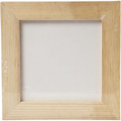 Panneau en toile avec Cadre en Bois