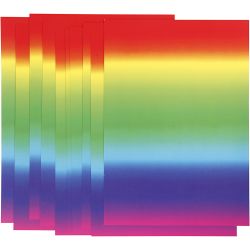 Papier cartonné arc-en-ciel