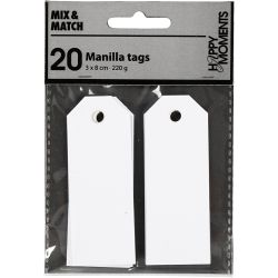 Étiquettes en carton