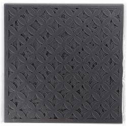 Pochoir, dim. 15x15 cm, &eacute;p. 0,31 mm, 10 flles/ 1 Pq.