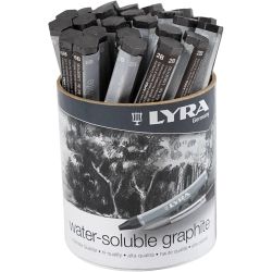 Crayons graphites aquarellables