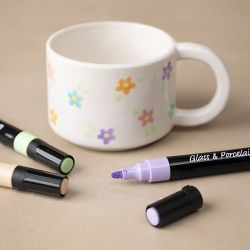 Feutres pour verre et porcelaine