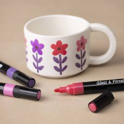 Feutres pour verre et porcelaine