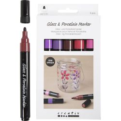 Feutres pour verre et porcelaine