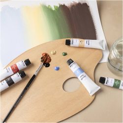 Peinture gouache, Couleurs naturelles, 6x20 ml/ 1 Pq.