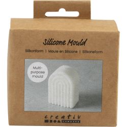 Moule en Silicone, Arche, H : 8 cm, d 4 cm, L : 5,5 cm, 1 pi&egrave;ce/ 1 Pq.
