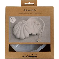 Moule en silicone, Moule, H : 3 cm, L : 13,2 cm, L : 13,3 cm, 1 pi&egrave;ce