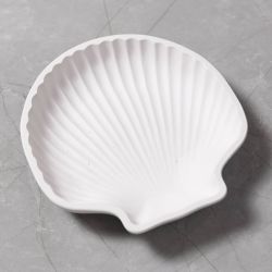 Moule en silicone, Coquille, H : 2,5 cm, L : 14,5 cm, L : 14 cm, 1 pi&egrave;ce