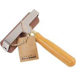 Rouleau en caoutchouc/rouleau pour linogravure, d 3 cm, L : 9,80 cm, 1 pièce