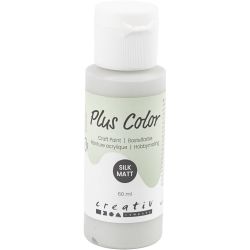 Peinture Acrylique Plus Color, gris clair, 60 ml/ 1 flacon
