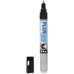 Feutres Plus Color, L : 14,5 cm, trait 1-2 mm, rain grey, 5,5 ml, 1 pi&egrave;ce