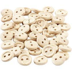 Boutons en bois