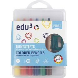 EDU First, &eacute;p. 13 mm, mine 8 mm, 6 pi&egrave;ces/ 1 Pq.