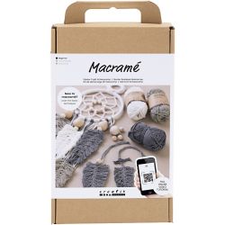 Kit de D&eacute;marrage DIY Macram&eacute;, 1 Pq.