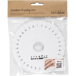 Disque de Tressage Kumihimo, d 12 cm, 1 pi&egrave;ce