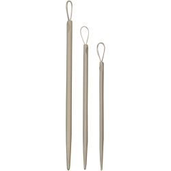 Aiguille &agrave; Laine, L : 6+7+8,5 cm, 3 pi&egrave;ces/ 1 Pq.