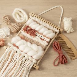Kit de démarrage DIY Tissage, 1 Pq.
