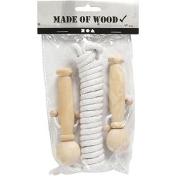 Corde &agrave; sauter, L : 225 cm, 1 pi&egrave;ce