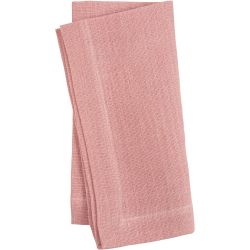 Serviettes en tissu, dim. 42x42 cm, 185 gr, rose, 2 pi&egrave;ces/ 1 Pq.