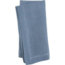 Serviettes en tissu, dim. 42x42 cm, 185 gr, bleu pigeon, 2 pi&egrave;ces/ 1 Pq.