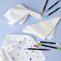 Serviettes en tissu