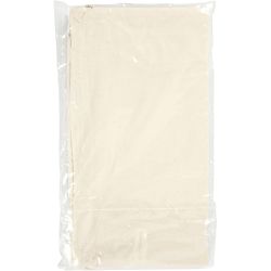 Sac &agrave; Cordons, dim. 37x41 cm, 115 gr, naturel clair, 3 pi&egrave;ces/ 1 Pq.