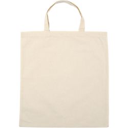 Sac Fourre-Tout, dim. 38x42 cm, 145 gr, naturel clair, 5 pi&egrave;ces/ 1 Pq.