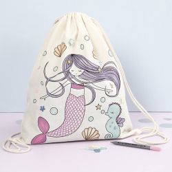 Sac de sport &agrave; cordon, sir&egrave;ne, dim. 37x41 cm, 110 gr, naturel clair, 1 pi&egrave;ce