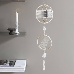 Anneau en bambou, d 15,3+20,3+25,5 cm, 3 pi&egrave;ces/ 1 set