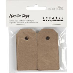 Étiquettes en carton