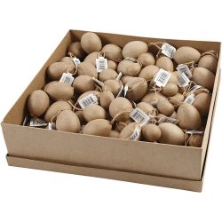 Œufs, H : 3-4-5-6 cm, 140 pièces/ 1 Pq.