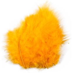 Duvet, dim. 5-12 cm, jaune, 15 pi&egrave;ces/ 1 Pq.