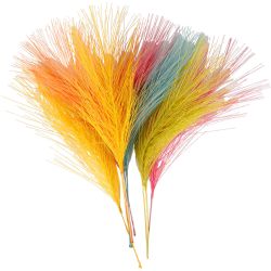 Plumes artificielles, L : 15 cm, L : 8 cm, ass. de couleurs, 10 pi&egrave;ces/ 1 Pq.